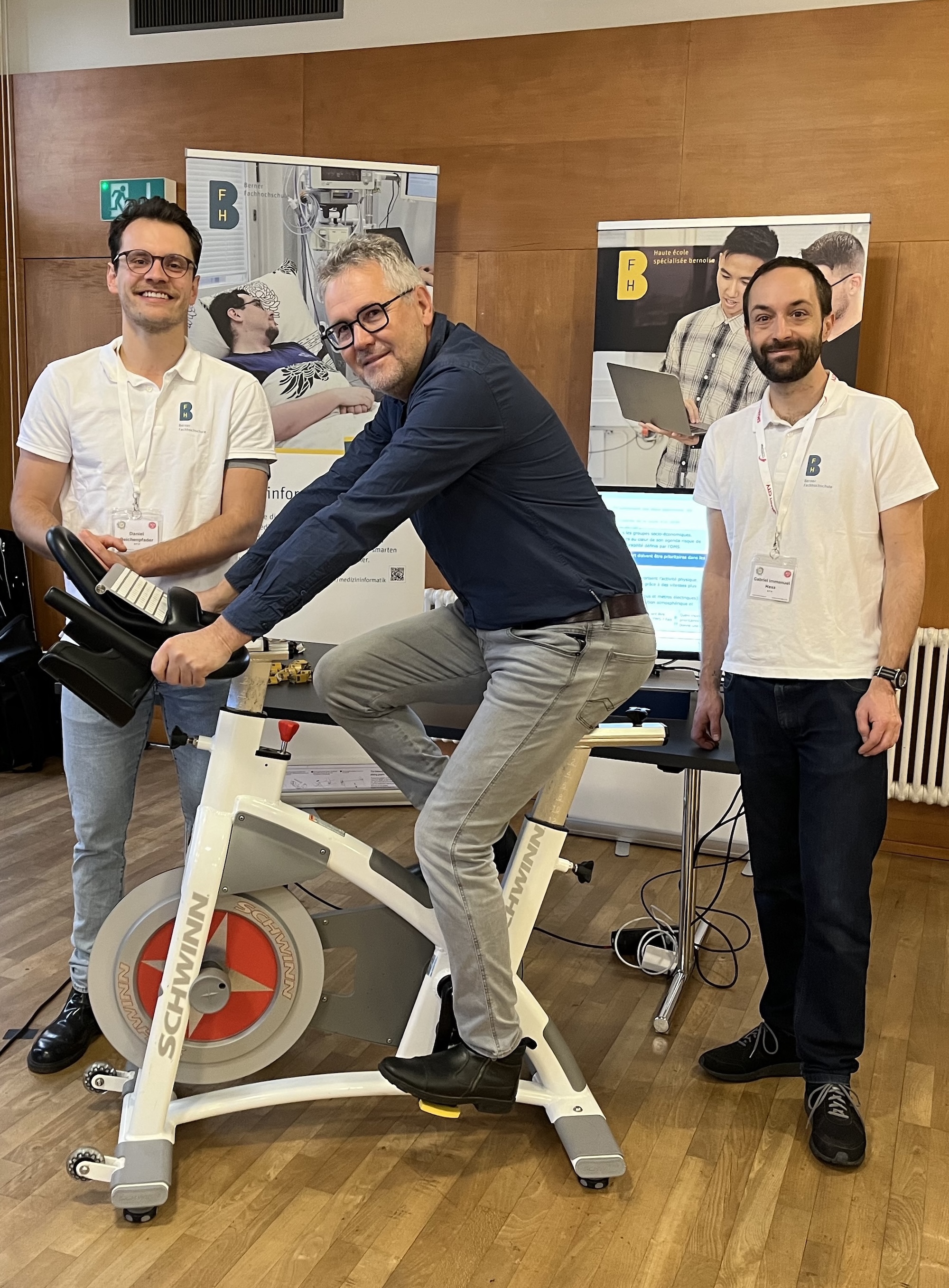 enerKI-Station an einem Event in Biel